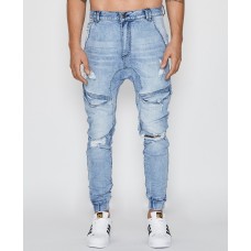 Nena Pasadena Flight Pant Broken Blue