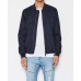 Kiss Chacey Brooklyn Bomber Jacket- Washed Indigo