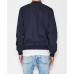 Kiss Chacey Brooklyn Bomber Jacket- Washed Indigo