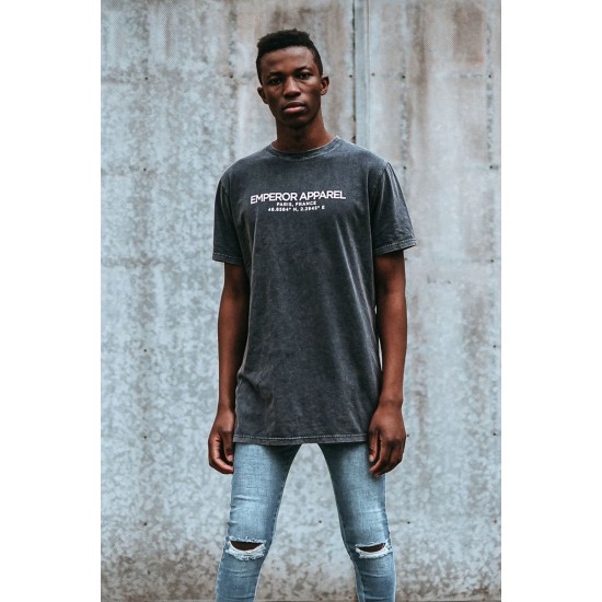 Emperor Byron Tee Acid Navy