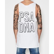 Nena Pasadena Carry On Step Hem Tank White