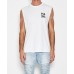 Nena Pasadena Chaser Scoop Back Muscle White