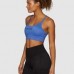 Jaggad Strappy Crop Bra Cobalt