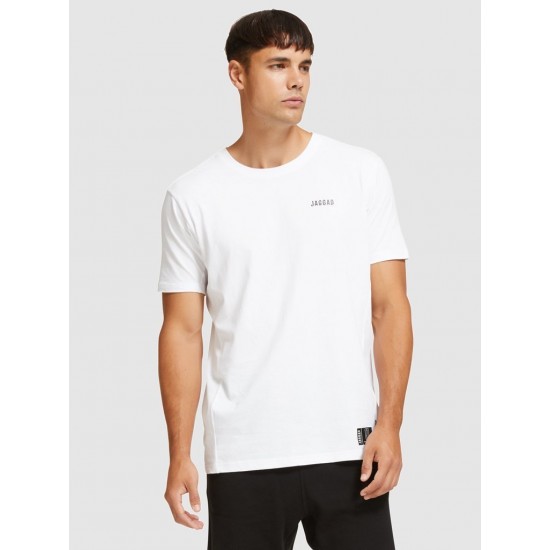 Jaggad Tee White