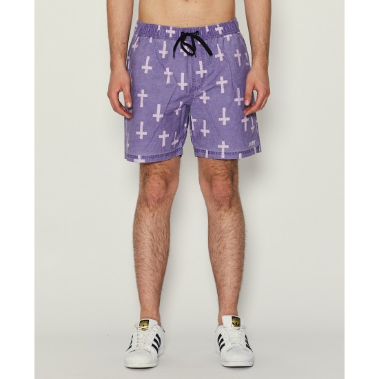 Kiss Chacey Crucifix Cruiser Short Purple Haze