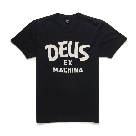 Deus Ex Machina Curvy Tee Black
