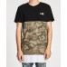 Nena Pasadena Deep Water Layered Hem Tee Black/Camo