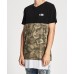 Nena Pasadena Deep Water Layered Hem Tee Black/Camo