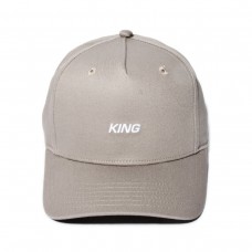 King Apparel Defy Curved Peak Cap Stone