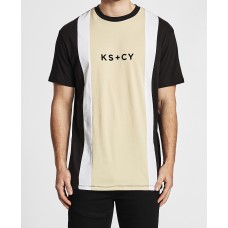 Kiss Chacey Drifter Relaxed Fit Tee Black/Sand