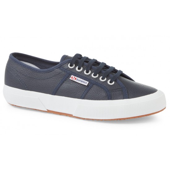 Superga Efglu Navy Leather