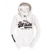 Superdry Vintage Logo Emboss Flock Entry Hood Ice Marle