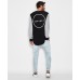 Nena Pasadena Evil Minds Curved Hem Sweater Black/Grey Marle