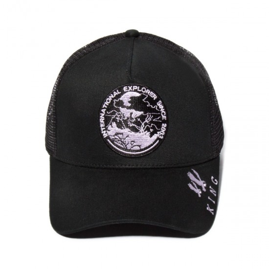 King Apparel Explorer Trucker Black