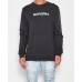 Nena Pasadena Fierce Crew Neck Sweater Pigment Black