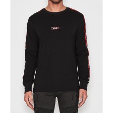 Kiss Chacey Finish Long Sleeve T-Shirt Jet Black