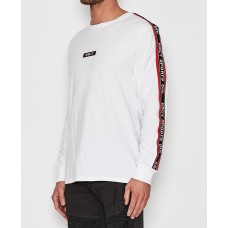Kiss Chacey Finish Long Sleeve T-Shirt White