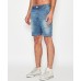 Nena Pasadena Flight Denim Short Arizona Blue