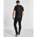 Kiss Chacey Forever Dual Curved Hem Tee Acid Black