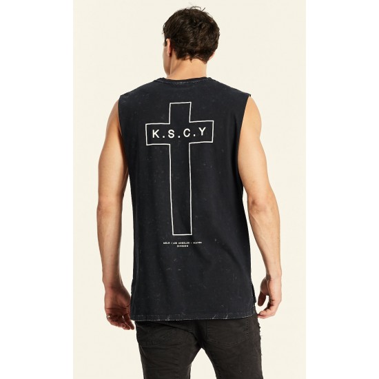 Kiss Chacey Freedom Step Hem Muscle Acid Black