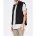 Kiss Chacey Frontier Hooded Padded Vest- Jet Black