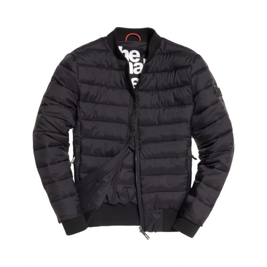 Superdry Fuji Bomber Jacket Black 