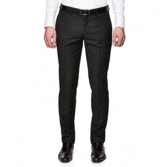 Politix Gifford Slim Fit Black Pant