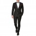 Politix Gifford Slim Fit Black Pant