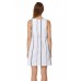 Elwood Hannie Dress White/Navy