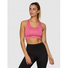 Jaggad High Support Crop Top Bubblegum