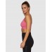 Jaggad High Support Crop Top Bubblegum