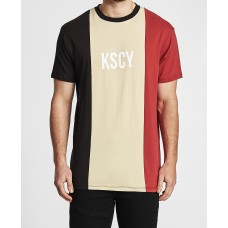 Kiss Chacey High Relaxed Tee Black/Sand