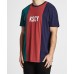 Kiss Chacey High Relaxed Tee Green/Blue