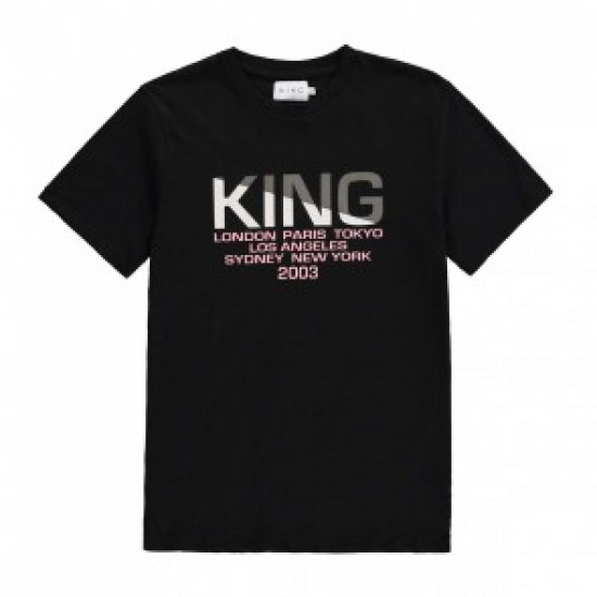 King Apparel Homerton Tee Black