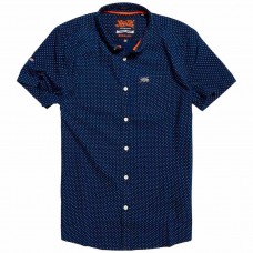 Superdry Homestead S/S Loom Shirt Navajo Micro Stars