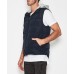 Kiss Chacey Hunter Hooded Vest- DK Navy