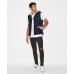 Kiss Chacey Hunter Hooded Vest- DK Navy