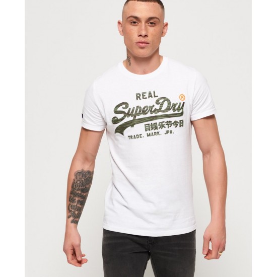Superdry Vintage Logo Camo Infill Tee Optic