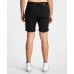 Nena Pasadena Flight Short Distressed Jet Black