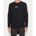Kiss Chacey Judgement L/S Curved Hem Tee Jet Black