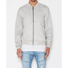 Kiss Chacey Brooklyn Bomber Jacket Silver