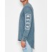 Kiss Chacey Established L/S Curved Hem T-Shirt Acid Goblin