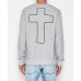 Kiss Chacey Glacier Crew Neck Sweat Grey Marl