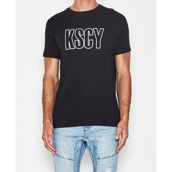 Kiss Chacey Stand T-Shirt Blue Black