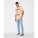 Kiss Chacey Ten Years Tall Tee Acid Peach