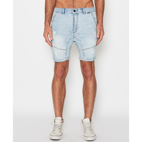 Kiss Chacey Messiah Denim Short Heritage Blue/Destroyed Heritage