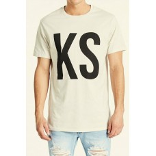 Kiss Chacey KSCY Step Hem Tall Tee Pigment Stone