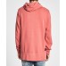 Nena Pasadena Last in Line  Step Hem Hooded Sweater Pigment Red
