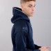 King Apparel Leyton Tech Fleece Hoodie Navy