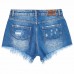 Superdry Eliza Cut Off Short Tide Blue